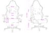 Red Star gaming chair - Image 5